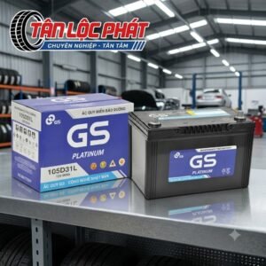 Ắc Quy GS MF 105D31L (12V-90Ah) chính hãng Nhật Bản tại Tân Lộc Phát