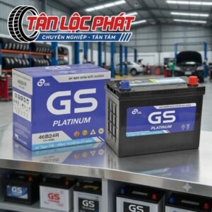 Ắc Quy GS MF 46B24R (12V-45Ah) chính hãng Nhật Bản tại Tân Lộc Phát