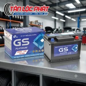 Ắc Quy GS MF DIN60LBN (12V-60Ah) chính hãng Nhật Bản tại Tân Lộc Phát