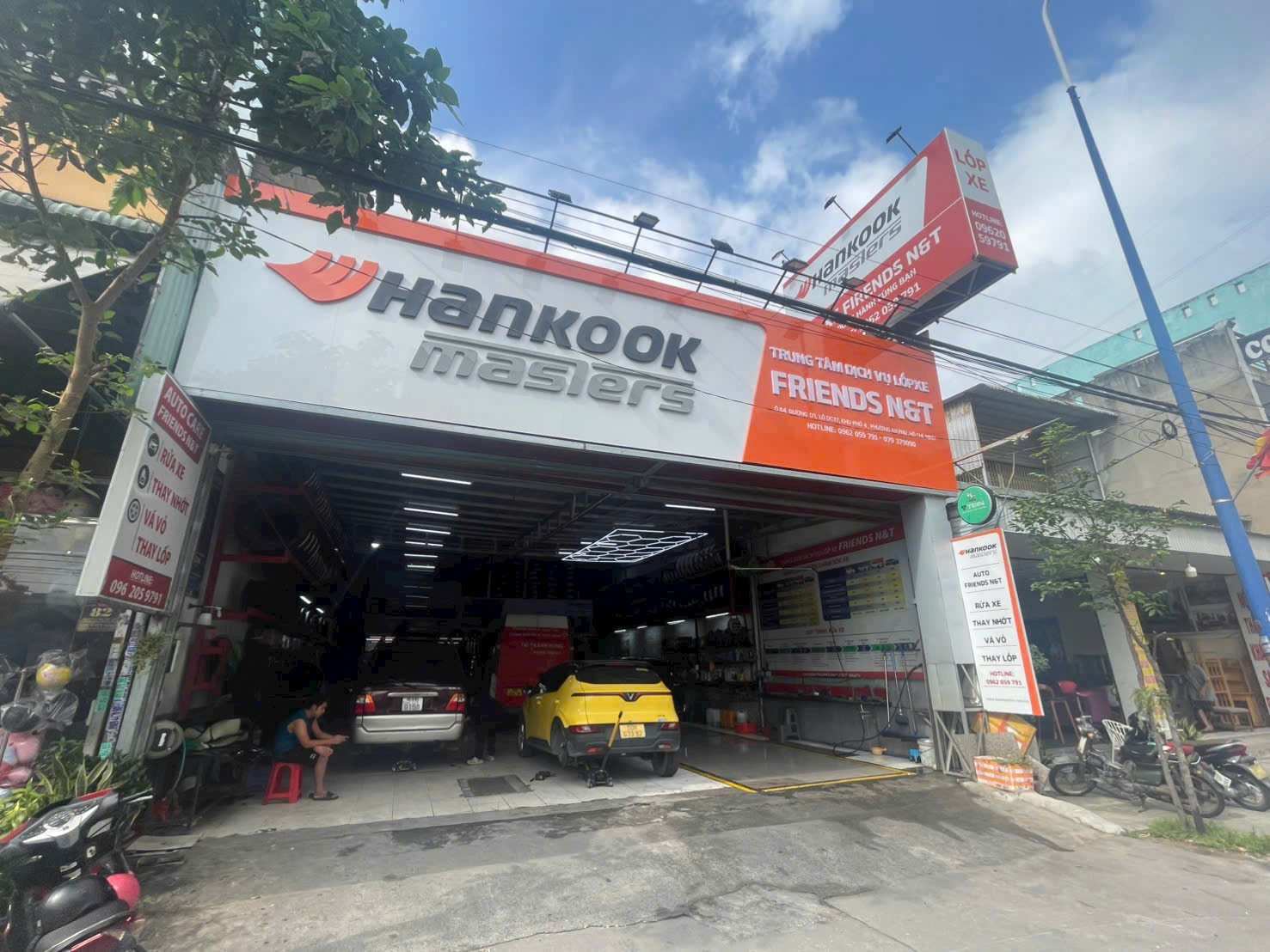 Trung Tâm Dịch Vụ Xe Friends N&T Hankook Master Shop Thuận An Bình Dương