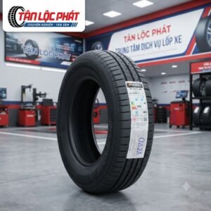 Góc nghiêng mặt hoa gai bất đối xứng và hông lốp Hankook 185/65R14 Kinergy Eco2 K435