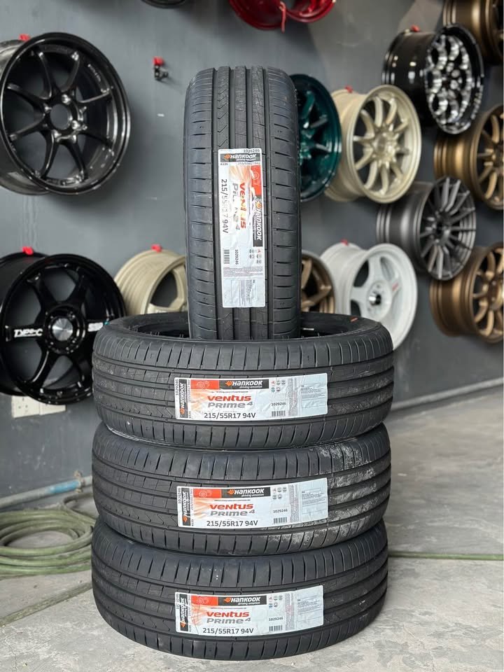 Lốp xe ô tô Hankook 215/55R17 Ventus Prime 4 K135 chính hãng tại Tân Lộc Phát