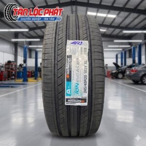 Tem nhãn mã vạch xuất xứ Hàn Quốc lốp Hankook 245/45R20 103Y XL IH01A