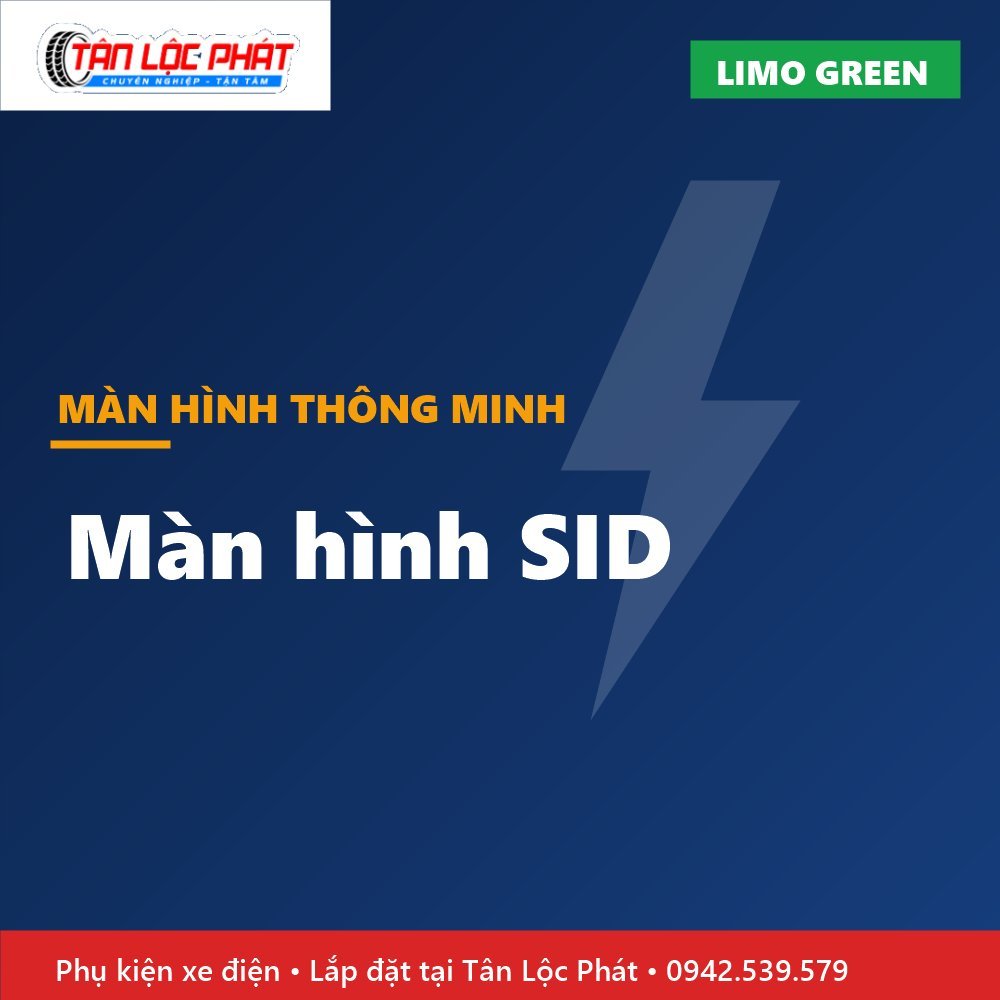Màn Hình SID VinFast Limo Green lắp đặt tại Tân Lộc Phát